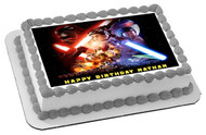 Lego Star Wars 4 Edible Birthday Cake Topper OR Cupcake Topper, Decor