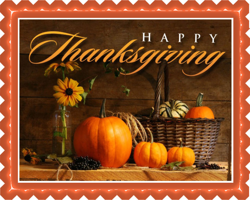 Thanksgiving Edible Birthday Cake Topper thanksgiving-edible-birthday-cake-topper
