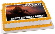 Call of Duty Ghosts Edible Birthday Cake Topper OR Cupcake Topper, Decor