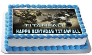Titanfall 2 Edible Birthday Cake Topper OR Cupcake Topper, Decor