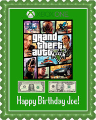 Grand Theft Auto 2 Edible Birthday Cake Topper OR Cupcake Topper, Decor