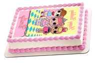Lol Suprise Dolls (Nr1) - Edible Cake Topper OR Cupcake Topper