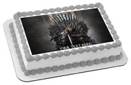 Game of Thrones - Edible Cake Topper OR Cupcake Topper, Decor