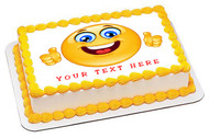 Thumb Up Emoji - Edible Cake Topper OR Cupcake Topper, Decor