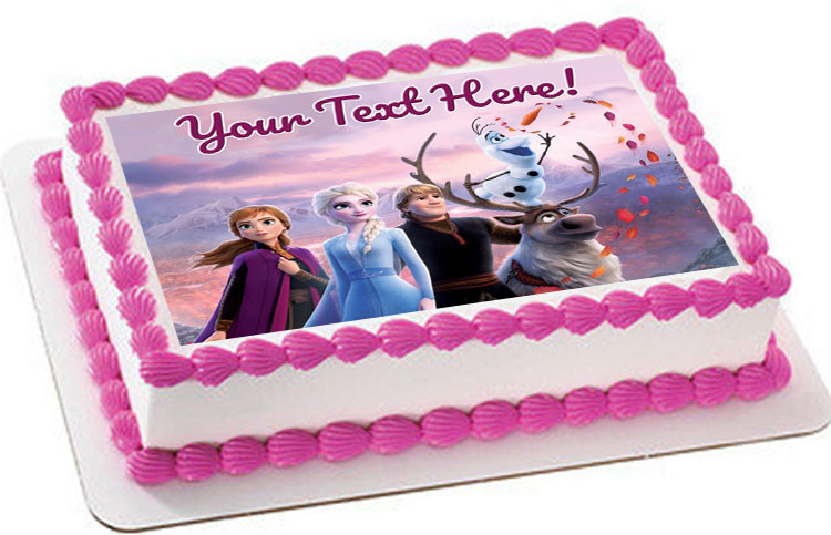 Frozen Ii Nr2 Edible Birthday Cake Topper