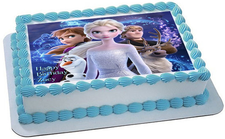 Frozen Ii Edible Birthday Cake Topper
