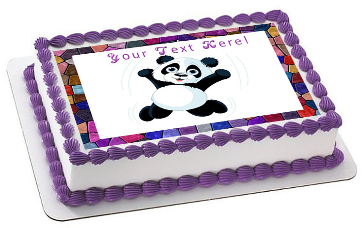 Bamboo panda cake - FunCakes