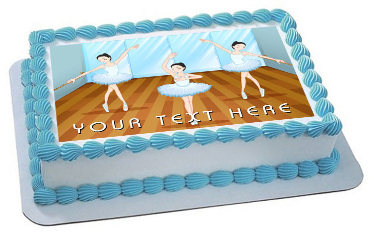 Ballerina Theme Cake - CakeCentral.com