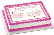 Newborn Baby - Edible Cake Topper OR Cupcake Topper, Decor