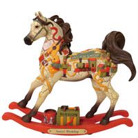 RETIRED - Trail of Painted Ponies Santa's Workshop Christmas Horse 6001112