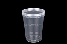 Soup Pot
670ml Crystal Clear pot with resealable lid, Material: Polypropylene, Food friendly, tamper proof, 100% leak proof, Microwave, dishwasher and freezer safe.  