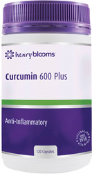 Henry Blooms Curcumin 600mg Plus 120 Caps