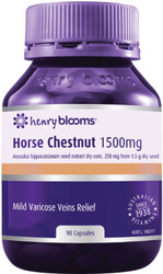 Henry Blooms Horse Chestnut 1500mg 90 Caps