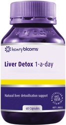 Henry Blooms Liver Detox 1-a-day 60 Caps