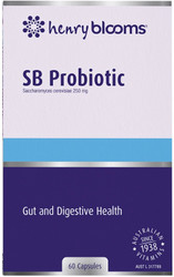 Henry Blooms SB Probiotic Gut Health 60 Caps