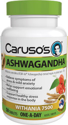 Caruso’s Natural Health Ashwagandha 50 Tabs