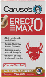Caruso’s Natural Health ErectoMax 30 Tabs