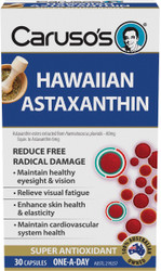 Caruso’s Natural Health Hawaiian Astaxanthin 30 Caps