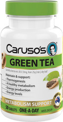 Caruso’s Natural Health Green Tea 50 Tabs