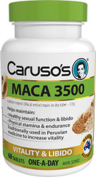 Caruso’s Natural Health Maca 3500mg 60 Tabs