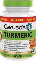 Caruso’s Natural Health Turmeric 150 Tabs