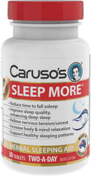 Caruso’s Natural Health Sleep More 30 Tabs