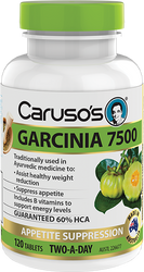 Caruso’s Natural Health Super Garcinia Cambogia 7500mg 120 Tabs