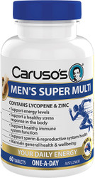 Caruso’s Natural Health Men’s Super Multi 60 Tabs