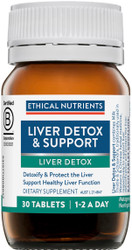 Ethical Nutrients Liver Detox & Support 30 Tabs