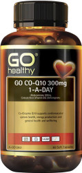 GO Healthy CoQ10 300mg + Vitamin D3 1000IU 90 Caps