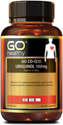 GO Healthy CoQ10 Ubiquinol 100mg 60 Caps