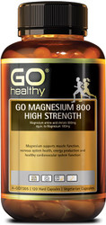 GO Healthy Magnesium 800mg High Strength 120 Caps