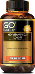 GO Healthy Vitamin D3 1000IU 150 Caps