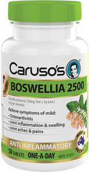 Caruso’s Natural Health Boswellia 2500mg 50 Tabs