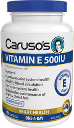 Caruso’s Natural Health Vitamin E 500IU 150 Tabs