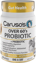 Caruso’s Natural Health Over 60s Probiotic 60 Caps