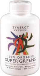 Synergy Organic Super Greens 500 Tablets