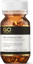 GO Healthy Pro Vitamin D3 Forte 60 Caps
