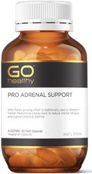 GO Healthy Pro Adrenal Support 30 Caps