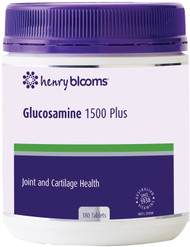 Henry Blooms Glucosamine 1500 Plus 180 Tabs