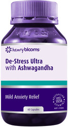 Henry Blooms De-Stress Ultra with Ashwagandha 60 Caps