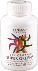 Synergy Organic Super Greens 200 Tablets