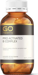GO Healthy Pro Activated B Complex 60 Caps
