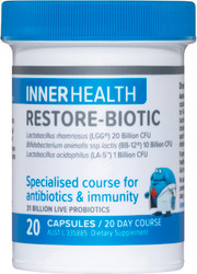 Inner Health Restore-Biotic 20 Caps