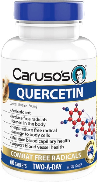 Caruso’s Natural Health Quercetin 60 Tabs