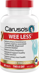Caruso’s Natural Health Wee Less 60 Tabs