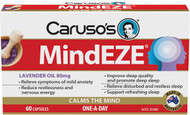 Caruso’s Natural Health MindEZE 60 Caps