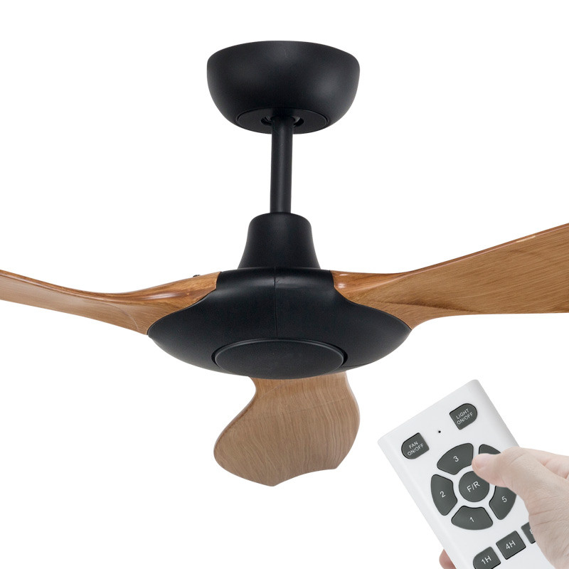 Brilliant Concorde Dc Motor 152cm Black Maple Remote Ceiling Fan