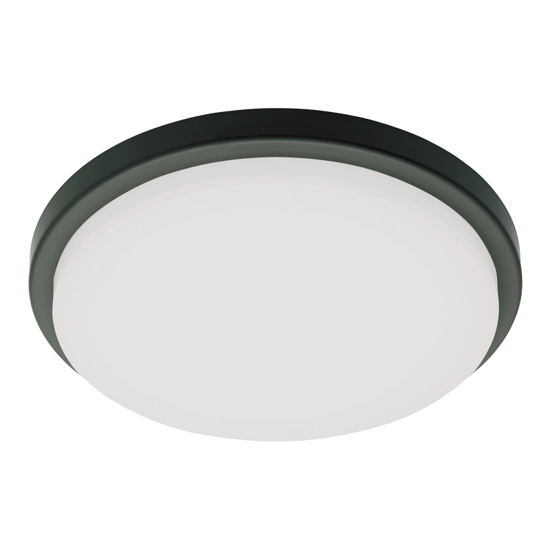Mercator Aberdeen 20w 4000k Led Ceiling Oyster Black Galaxy