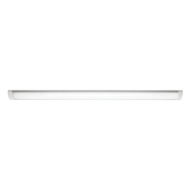 Mercator Bright 40w 5000k Slim Led Ceiling Light Silver